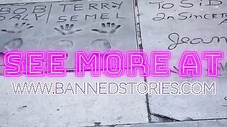 Teen Blonde Babe EMMA STARLETTO Gets Creampied on Hollywood Blvd
