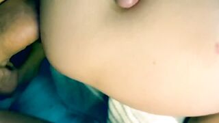 Largo ANAL CREAMPIE Inesperado Sin Lubricante Enculada Con Chica que Conocí En El Club
