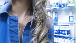 Walking Naked in the Supermarket - Risky Flashing in Public