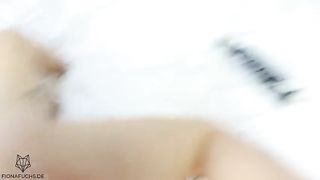 Heiße Blondine Mit Analplug Im Arsch Von Hinten Gefickt