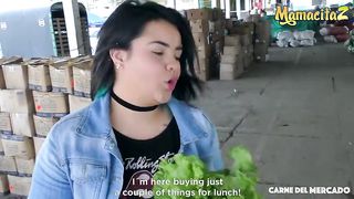 Carne Del Mercado - Busty Chubby Latina Babe Likes it Rough - MamacitaZ