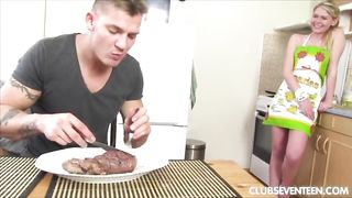 Insane Steak & Blowjob Day