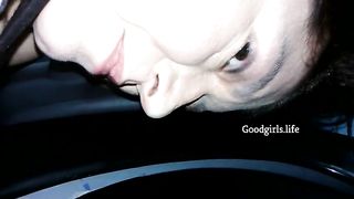 Submissive Gets Public Humiliation and Licks a Porta Potty Toilet