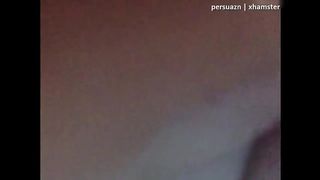 Sexy twenty-something with great tits bates on cam (sound)