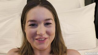 My Neighbor's Sister Mia Piper Aka Hazel Grace came to Visit me ( 18 Years old )