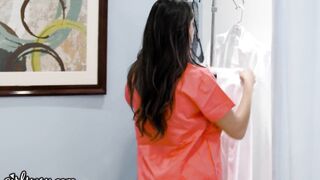 Girlsway Hot Rookie Nurse with Big Tits has a Wet Pussy Formation with her Superior