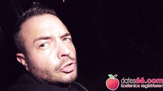 Kessie Shy FUCKED behind Billboard in Berlin! Dates66