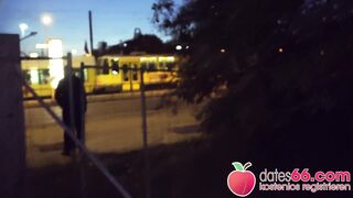Kessie Shy FUCKED behind Billboard in Berlin! Dates66