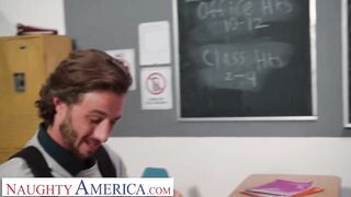 Naughty America - Katie Morgan Gets a much Needed Fucking from her Student