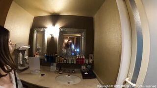 素人カップルスイートルームデート 中出し POV Vlog フェラ 美巨乳 ゆか