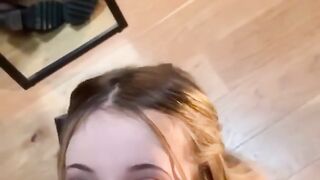 Amateur British Cutie Gets Covered in a LOT of Cum - JadeVow