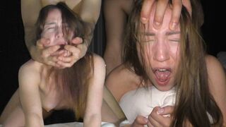 Petite College Teen Fucked to her Limit in Extreme Rough Sex Session - BLEACHED RAW - Ep XVI