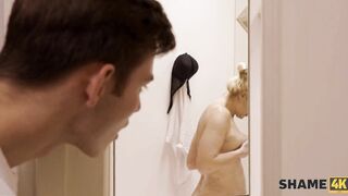 SHAME4K Older Lady cant Stop the Stud from Teasing her Sensitive Spots