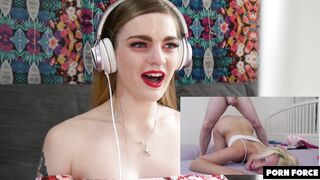 Carly Rae Summers Reacts to CUMSHOTS - NUTTING HARD ON HORNY AMATEURS - PF Porn Reactions Ep III ´