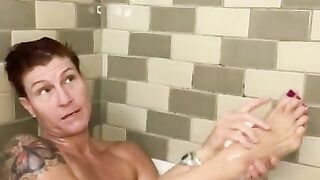 MILF Mama SummerReignXxx Fucks her Juicy ASS with a Dildo & CUmS Loud and Hard