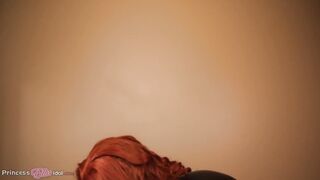 BLACK WIDOW'S TEST RIDE (pov Virtual Sex, Tits Out)