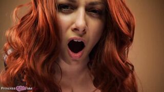 BLACK WIDOW'S TEST RIDE (pov Virtual Sex, Tits Out)