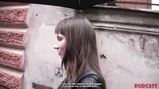 Moody Girl Acts at the Porn Casting