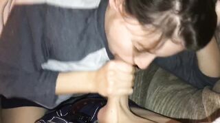 HOT Neighbor Sucked my Dick Purple!!! (Best Head Ever)