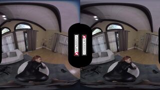 Avengers XXX VR Porn Black Widow's Big Tits take a HUGE COCK VRCosplayX.com