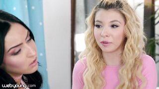 Naughty Kenzie Reeves Scissors Hard her College BFF Crush