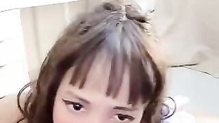 Cape Town Coloured Slut Choking on Big Cock