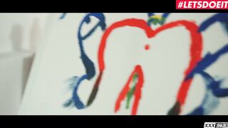 XXXShades - Evelina Darling Russian Teen Passionate Fantasy Sex with Stranger - LETSDOEIT