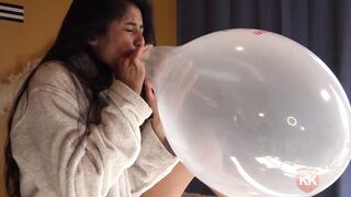 Ballon Fetish - Outrageous ending
