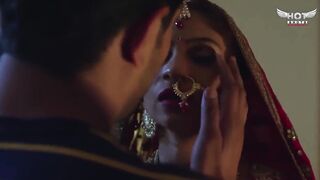 Beautiful Indian Girl in Red Bra on Honeymoon