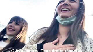 Ava Moore - we Suck a Student in the Toilet of a Park in Lyon with Luna Rival - PORNO REALITE