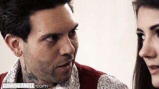 Sitter Adria Rae Gets Nasty with Joanna Angel and her Hubby