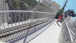 BangBros: Big Booty Blondie Fesser Takes a Public Pounding on PornHD