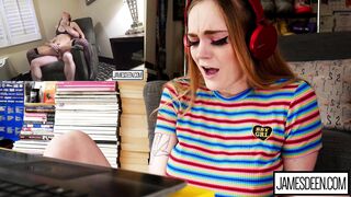 CARLY RAE SUMMERS REACTS TO JAMES DEEN VS ABBIE MALEY - HONEST PORN REACTIONS - HPR10