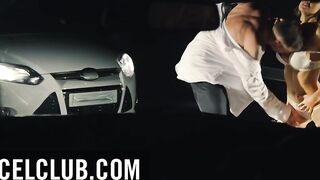 DorcelClub: Exclusive swinger party on a public parking, Tina Kay, Cassie Del Isla on PornHD