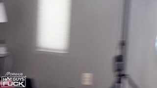 Nervous Newbie Luke Fucks his HOTTEST Chick on HotGuysFUCK!
