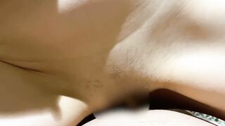 かわいいおっぱいを揺らしながら激しい騎乗位❤️中出し妊娠確定
