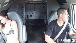 Fun in the back of his van