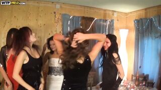 Totally unexpected college orgy in the woods, part 1