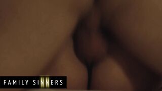 Family Sinners – Busty Rachael Cavalli Disciplines Her Son In Law Codey Steele For Stealing From Her