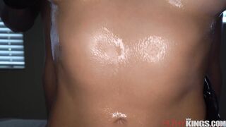 Valentina Dolce Gets Massaged and Covered in Sweet Cum