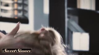Sweetsinner - Hot blonde babysitter Kenna James fucks married man