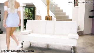NuruMassage Teen Babysitter Wants to Oil Up Hung Daddy