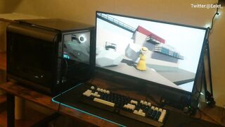 Video game blowjob challenge