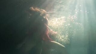 Russian Lesbian Girls Swimming In The Pool