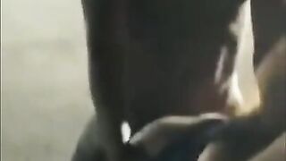 White Girl Cuckolds Boyfriend In Parking Lot