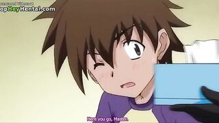 Hentai Cutest Teen Maid Has Sex In Stockings