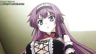Hentai Cutest Teen Maid Has Sex In Stockings