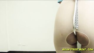 Asian Slut In Bondage