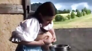 Deutsches Milchmädchen (German Milk Maid Classic Porn)