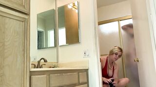 Stepson Drills His Stepmother While Stepdad Is In The Shower